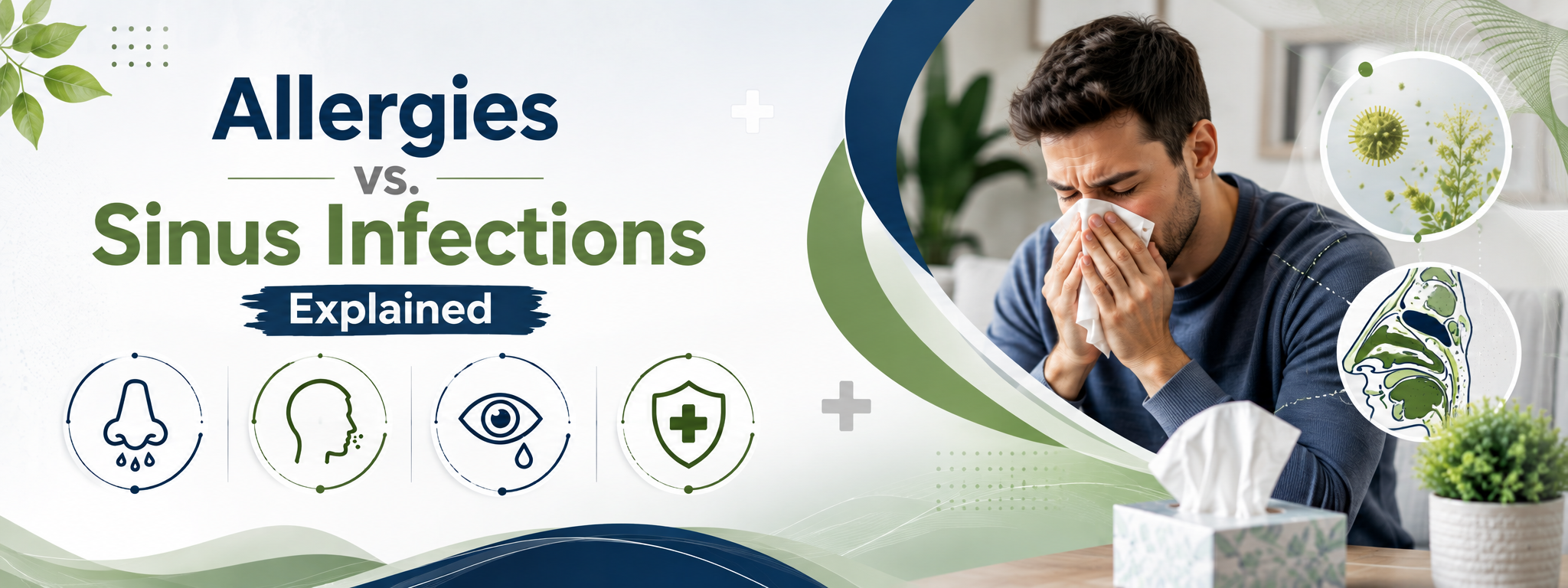 seasonal allergies vs sinus infection