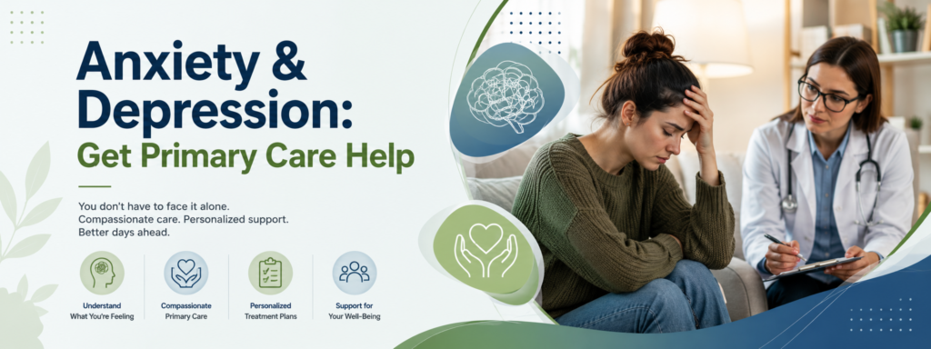 anxiety depression primary care