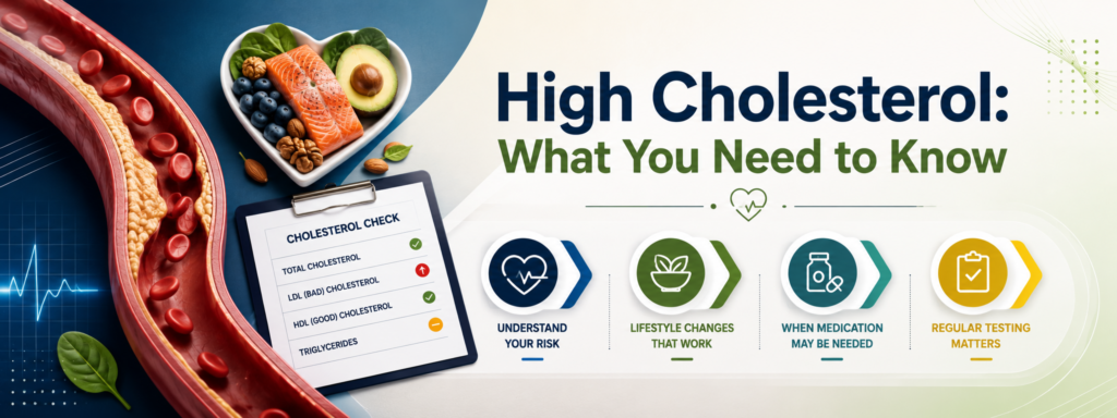 high cholesterol symptoms